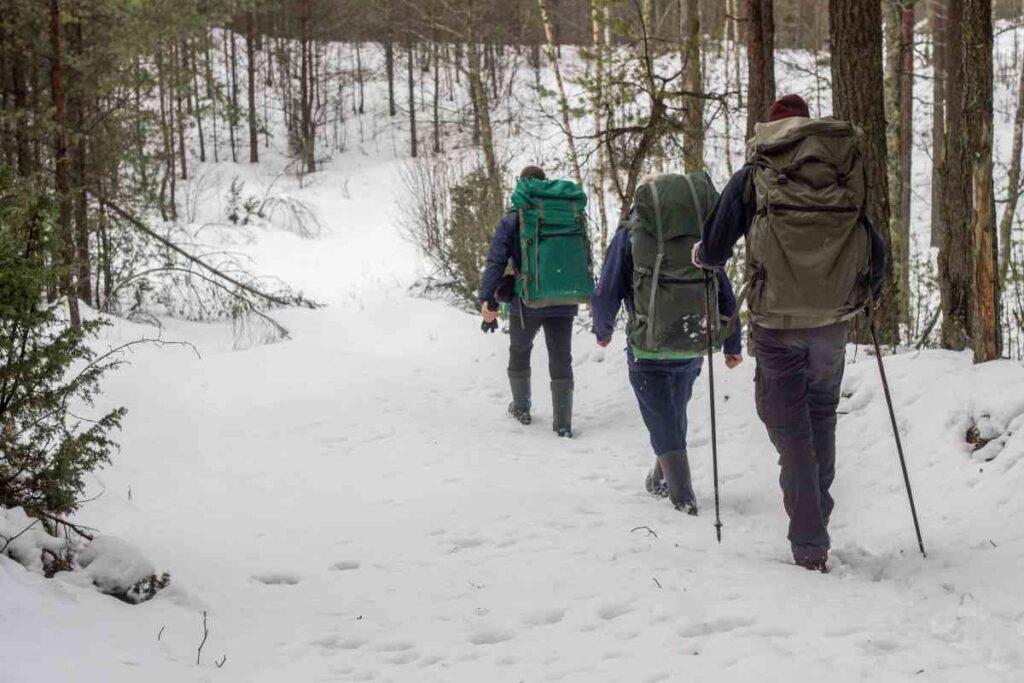 Hiking at george h. crosby manitou state park