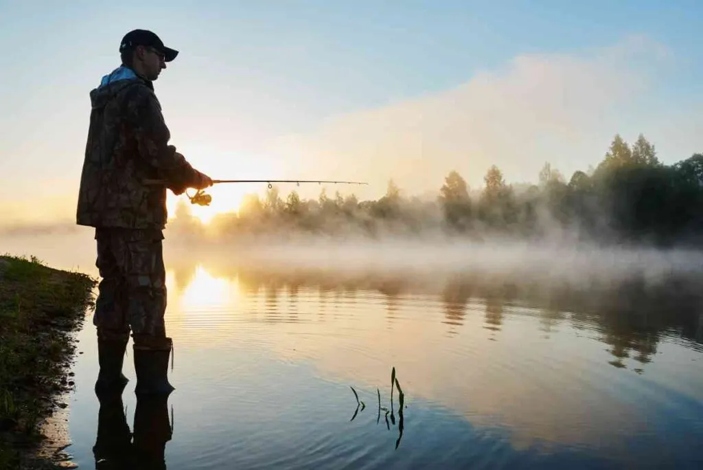 Lake Fishing at Red River State Recreation Area