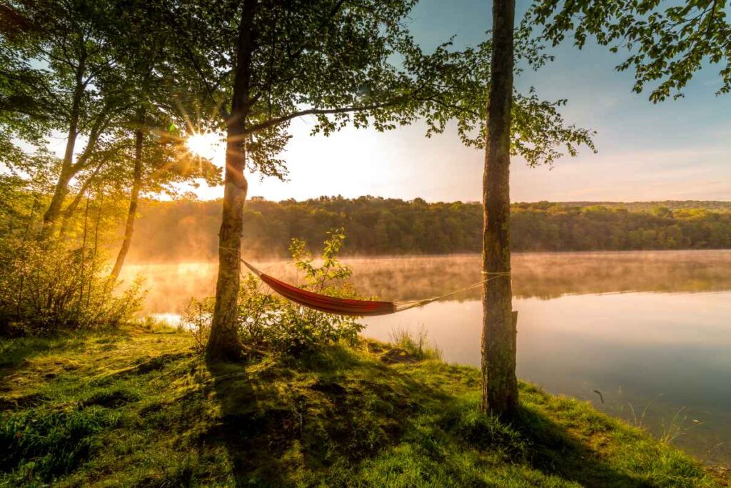 Summer at Monson Lake State Park