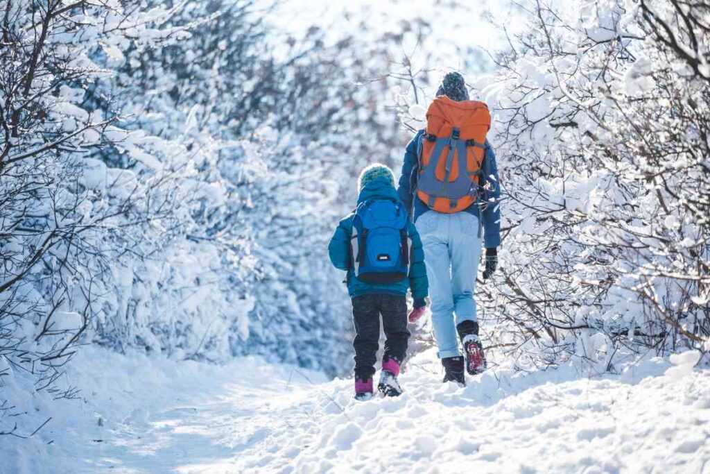 Winter Hiking at Savanna Portage State Park