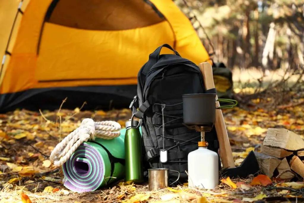 Autumn Tent Camping