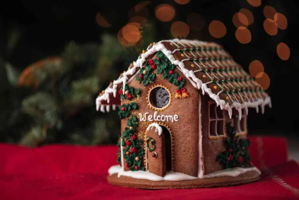 Detailed Gingerbread House