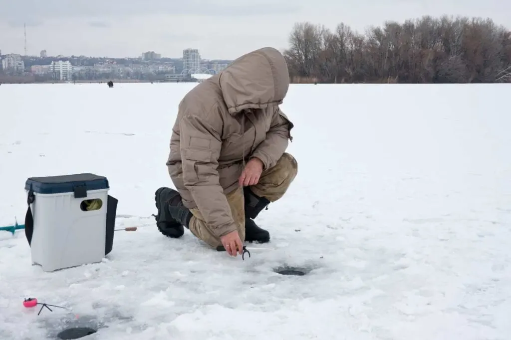 Ice Fishing Bib With Good Knee Padding