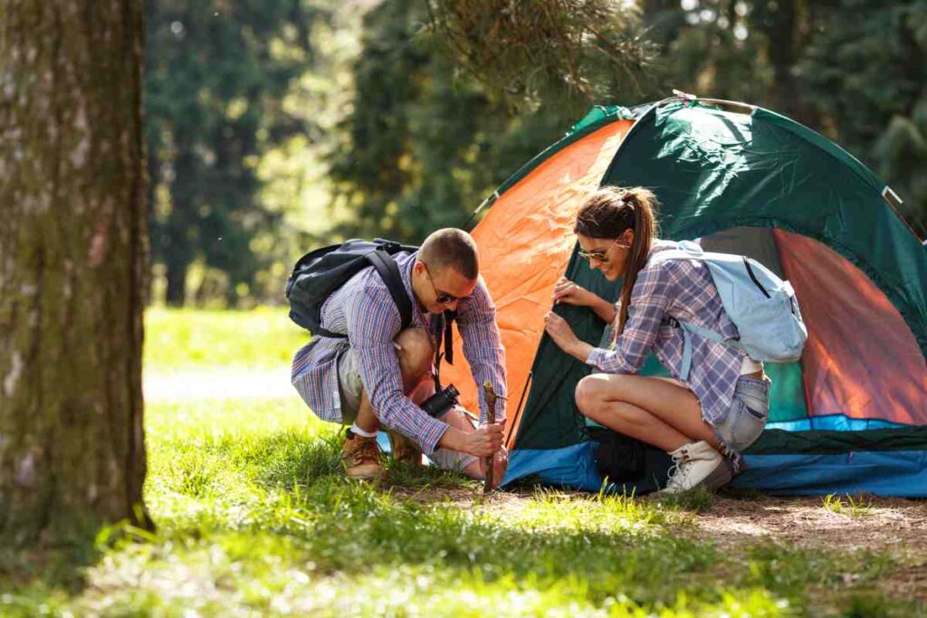 Tent Camping at St. Croix State Park