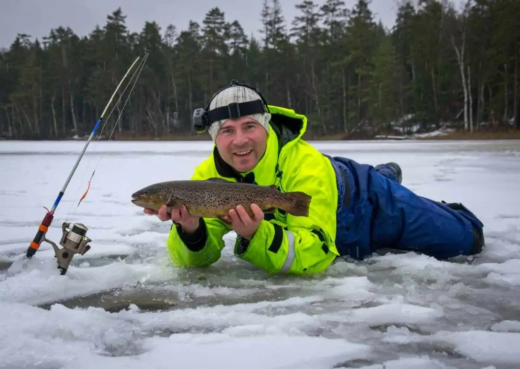 Using Ice Fishing Line