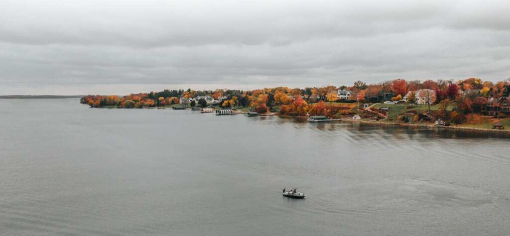 View of Lake Minnetonka.