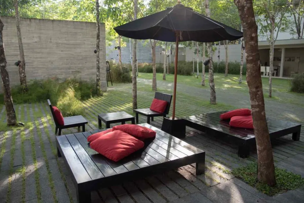 Black Patio Umbrella