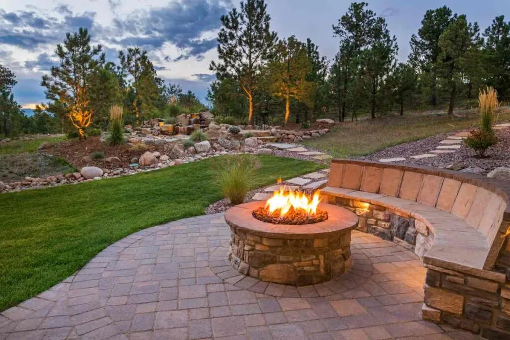 Fire Pit Center Piece