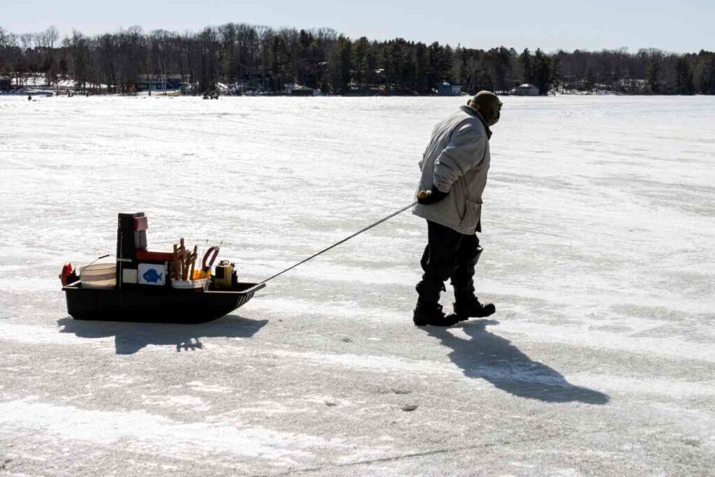 Ice Fishing Sled