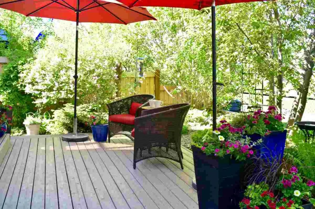 Shaded Sundeck