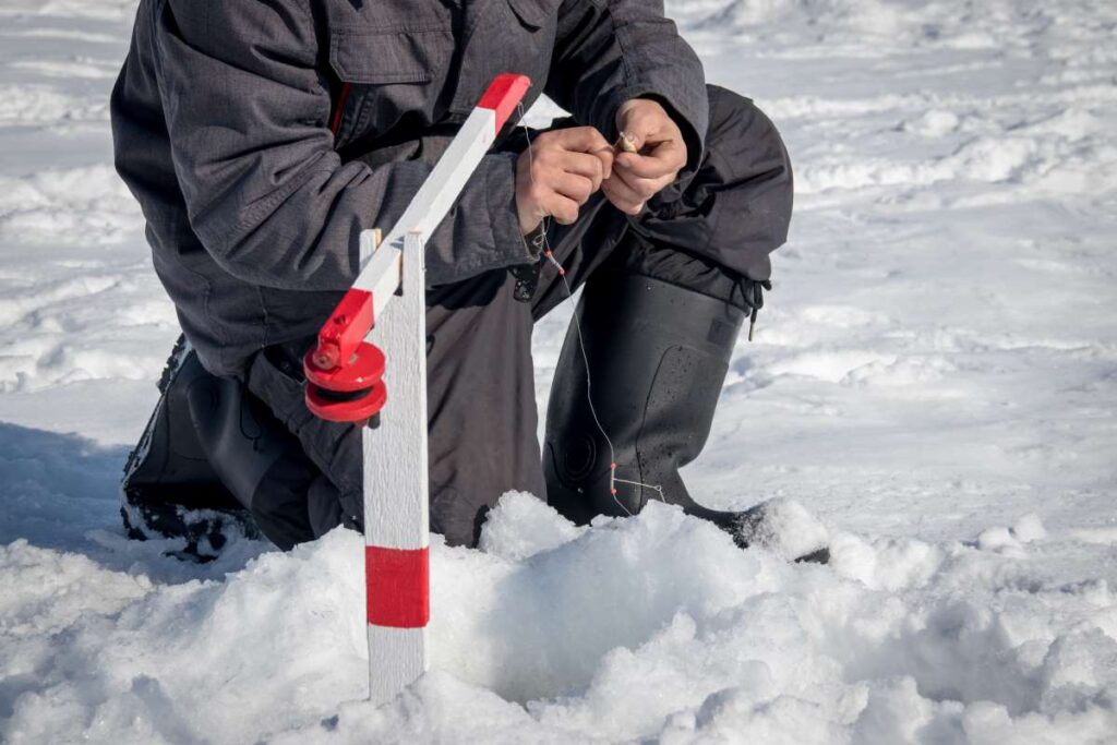 Changing Ice Fishing Lures
