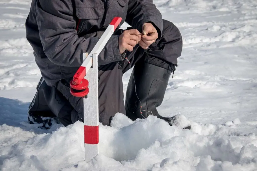 Changing Ice Fishing Lures