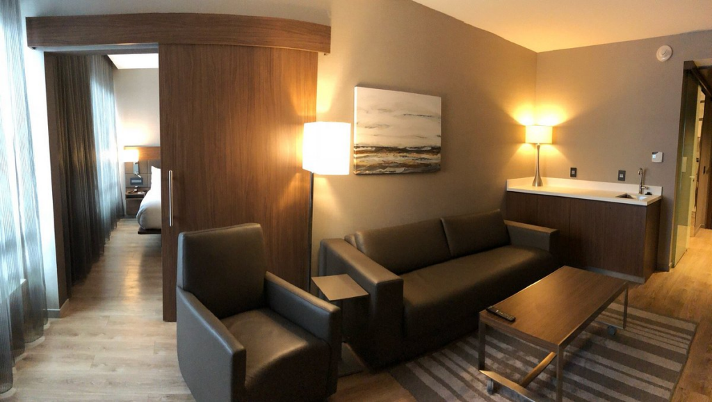 Hotel suite from AC Hotel.