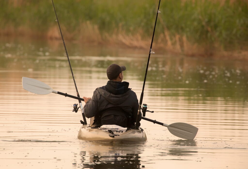 kayak bass fishing 