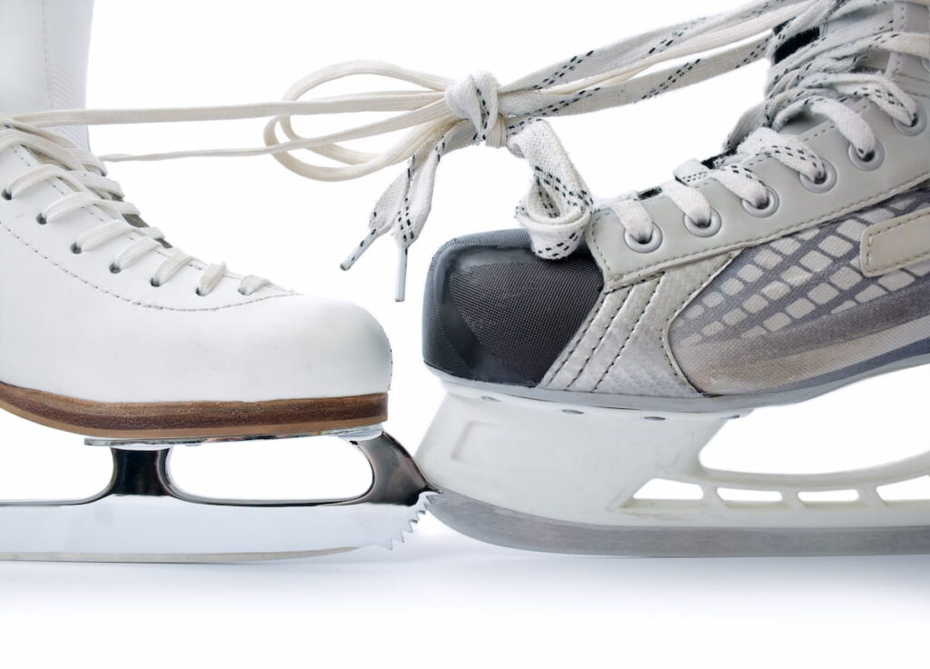 hockey skates vs figure skates