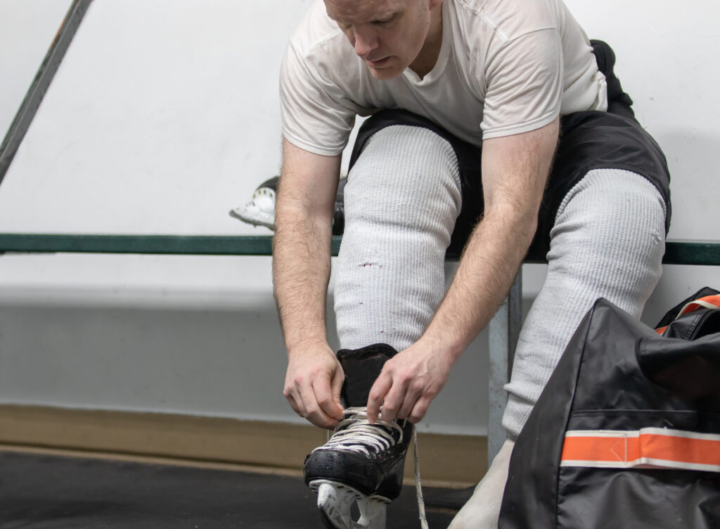hockey shin pads