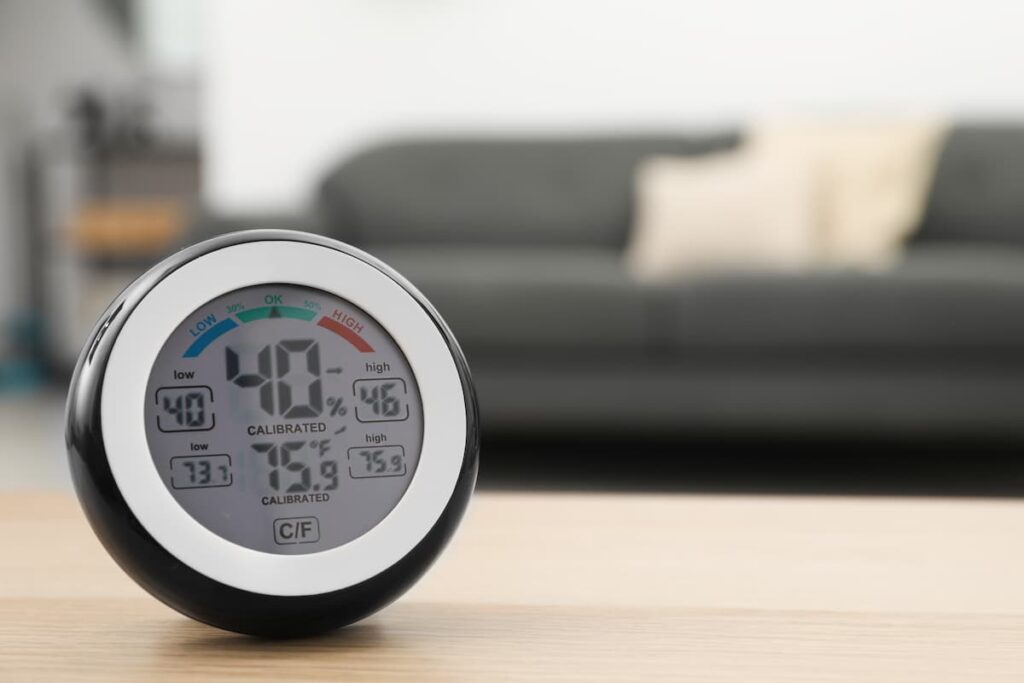 best humidity level for home in winter