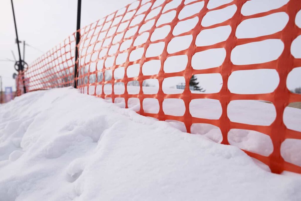 snow fence
