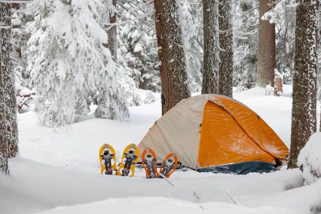 winter camping minnesota